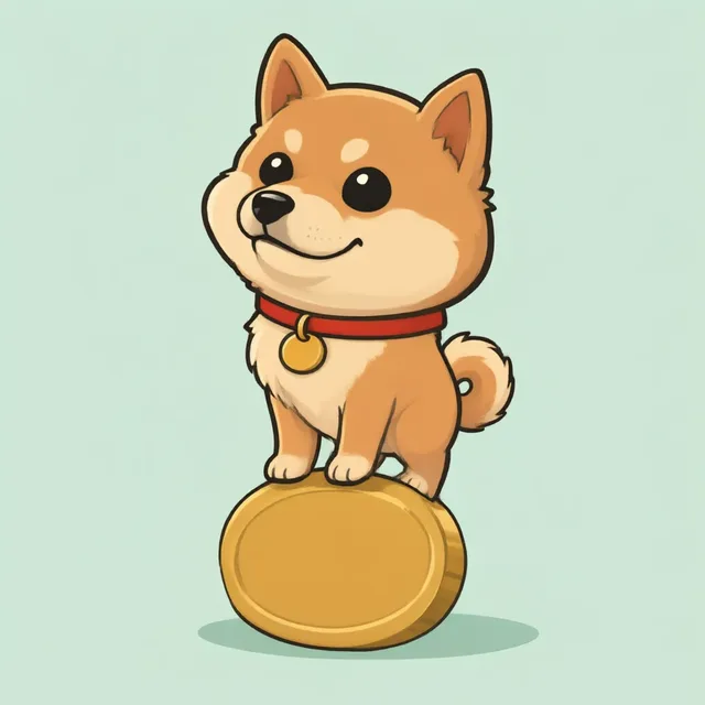 Micro standing on a coin